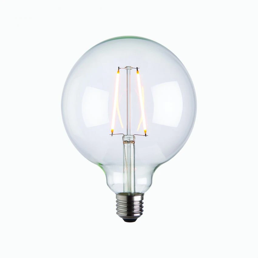 Ana LED Globe Shaped Bulb With Clear Glass 1 Ana LED Globe Shaped Bulb With Clear Glass