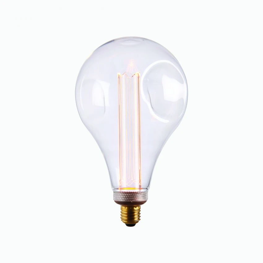 Ana Large LED Dimpled Globe Shaped Bulb With Clear Glass 1 Ana Large LED Dimpled Globe Shaped Bulb With Clear Glass