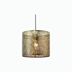 Cicero Small Lamp Shade In Antique Brass