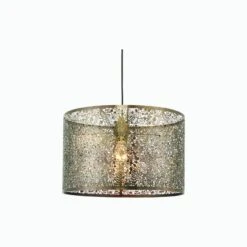 Cicero Large Lamp Shade In Antique Brass