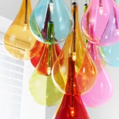 Aviva Multicolored Drop Pendant -Furniture Sales Store en2003132 ld1
