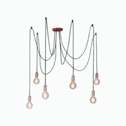 Deo 6 Light Mulit-Pendant In Copper