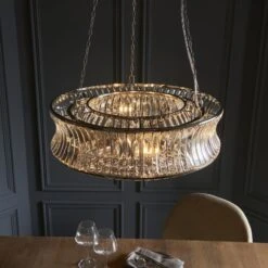 Barnwell Pendant In Bright Nickel -Furniture Sales Store en24020012 l2