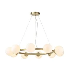 Luna 10 Light Ring Pendant