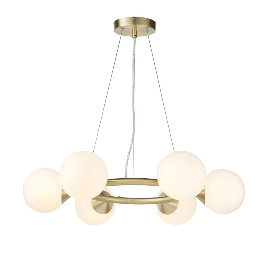 Luna 6 Light Ring Pendant 1 Luna 6 Light Ring Pendant