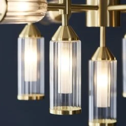 Julian Extra Large Glass Pendant In Brushed Brass 7 Julian Extra Large Glass Pendant In Brushed Brass -Furniture Sales Store en24020044 l3