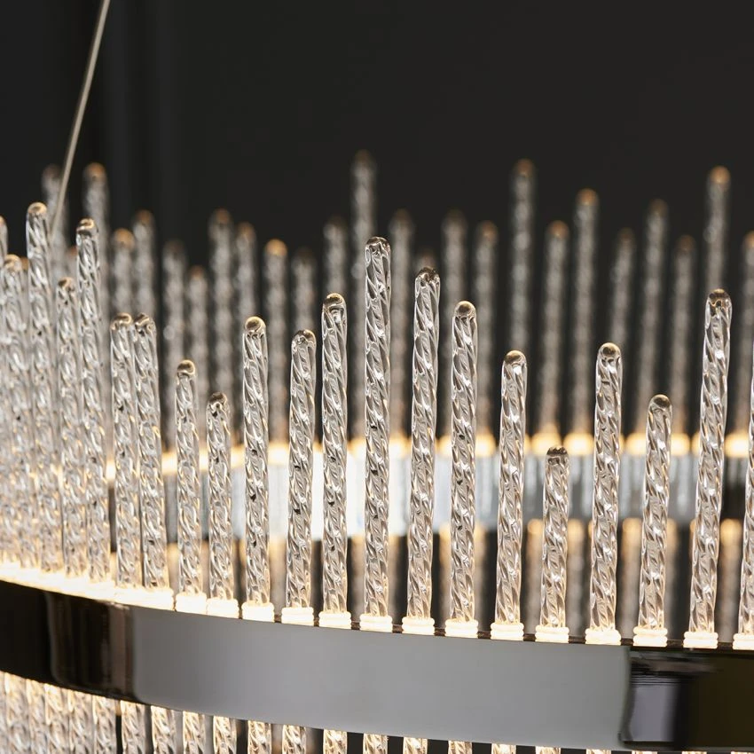 Anna LED Halo Pendant In Chrome 3 Anna LED Halo Pendant In Chrome - Image 3