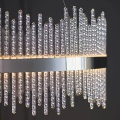 Anna LED Halo Pendant In Chrome 7 Anna LED Halo Pendant In Chrome -Furniture Sales Store en24020055 l3