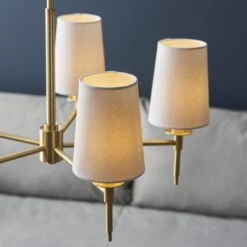 Chives Five Light Pendant In Satin Brass 6 Chives Five Light Pendant In Satin Brass -Furniture Sales Store en24020107 l2