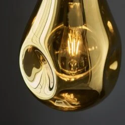 Elvera Medium Pendant In Metallic Gold 6 Elvera Medium Pendant In Metallic Gold -Furniture Sales Store en24020125 l2