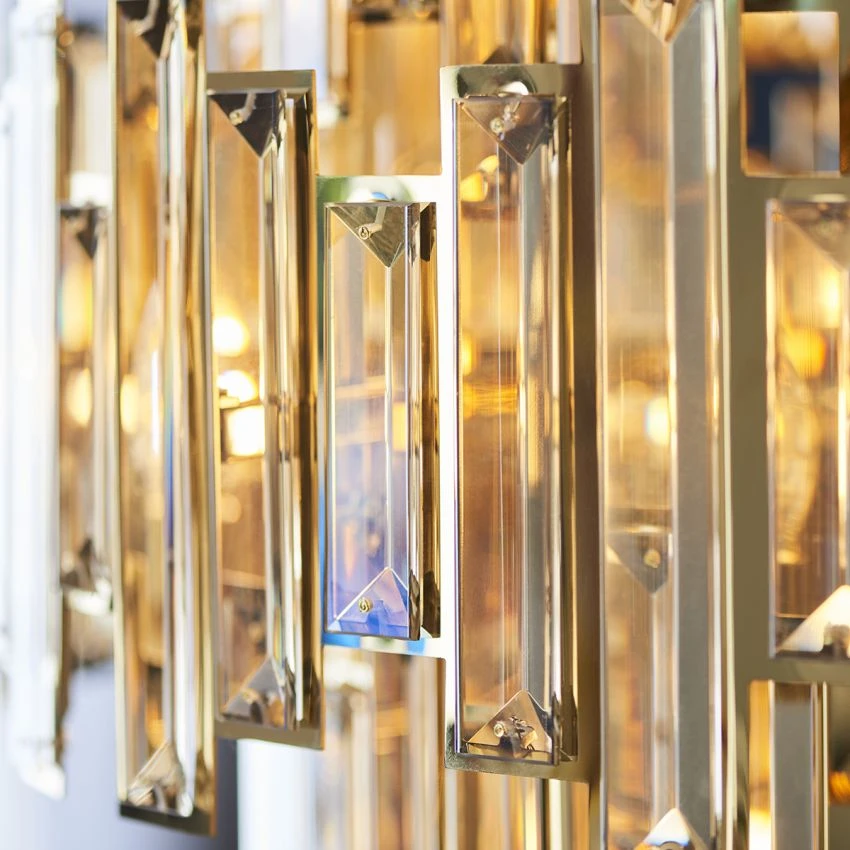 Francesca Large Pendant With Champagne Crystals 4 Francesca Large Pendant With Champagne Crystals - Image 4