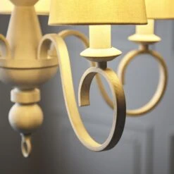 Arthur Multi Arm Pendant In Distressed White 6 Arthur Multi Arm Pendant In Distressed White -Furniture Sales Store en24020148 l2