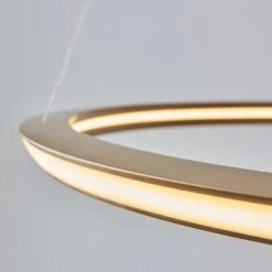 Evangeline Ring Pendant In Satin Gold -Furniture Sales Store en24020155 l2