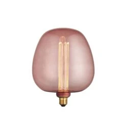 Apple Lamp In Pink Tint