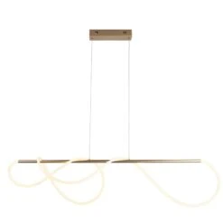 Audrie Pendant In Satin Gold