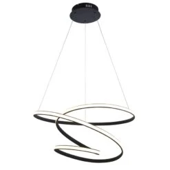 Demauri Pendant In Textured Black