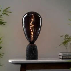 Rima Smoked Glass Decorative Bulb 5 Rima Smoked Glass Decorative Bulb -Furniture Sales Store en24040113 l2