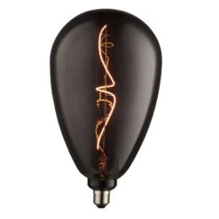 Rima Smoked Glass Decorative Bulb