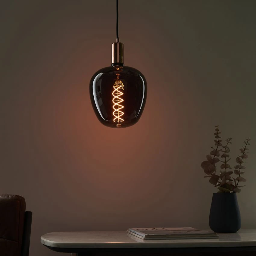 Rima Round Smoked Glass Decorative Bulb 2 Rima Round Smoked Glass Decorative Bulb - Image 2