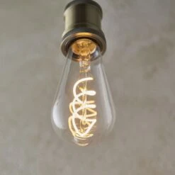 Pear Clear Glass Bulb -Furniture Sales Store en24040202 l2