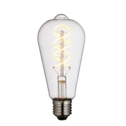 Pear Clear Glass Bulb