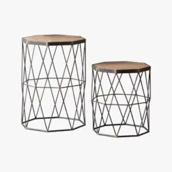 Cardinal Side Table, Set Of Two