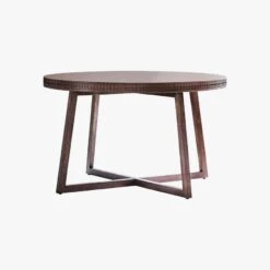 Sadie Round Dining Table In Natural