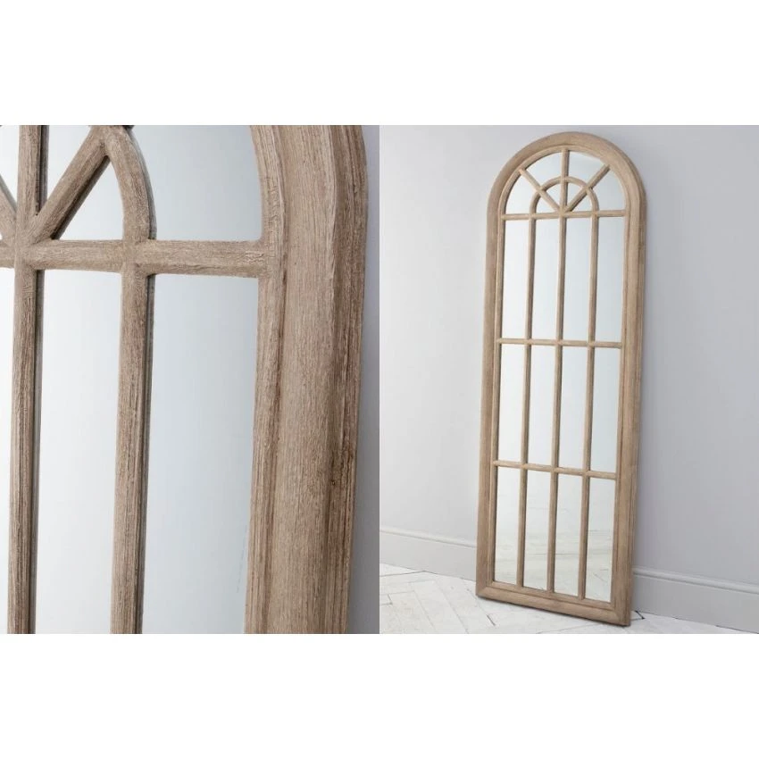 Lambelle Standing Mirror In Natural 4 Lambelle Standing Mirror In Natural - Image 4