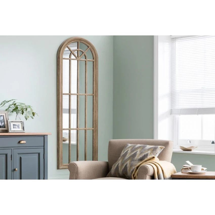 Lambelle Standing Mirror In Natural 2 Lambelle Standing Mirror In Natural - Image 2