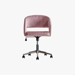 Niantic Velvet Swivel Chair
