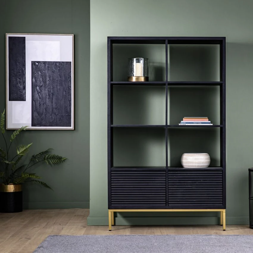 Quinn Textured Display Shelving Unit 2 Quinn Textured Display Shelving Unit - Image 2