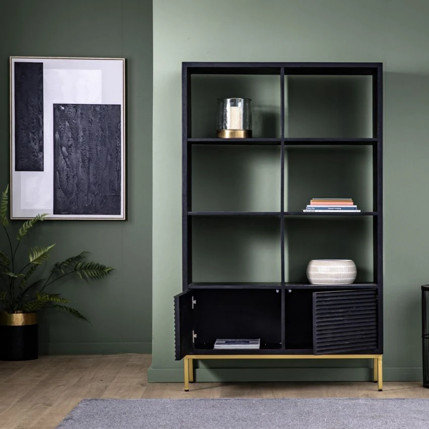 Quinn Textured Display Shelving Unit 4 Quinn Textured Display Shelving Unit - Image 4