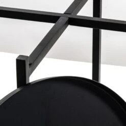 Denali Black Metal Coffee Table -Furniture Sales Store pp2003802 ld2