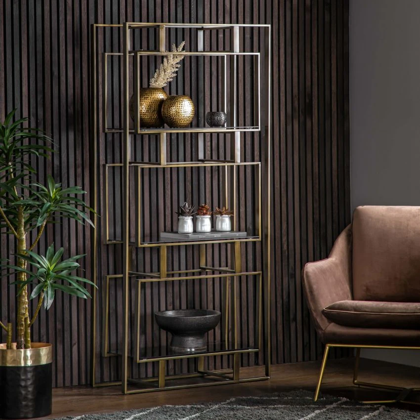 Arianna Bronze Display Shelving Unit 2 Arianna Bronze Display Shelving Unit - Image 2