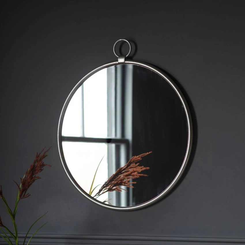 Greg Large Round Hanging Mirror 2 Greg Large Round Hanging Mirror - Image 2