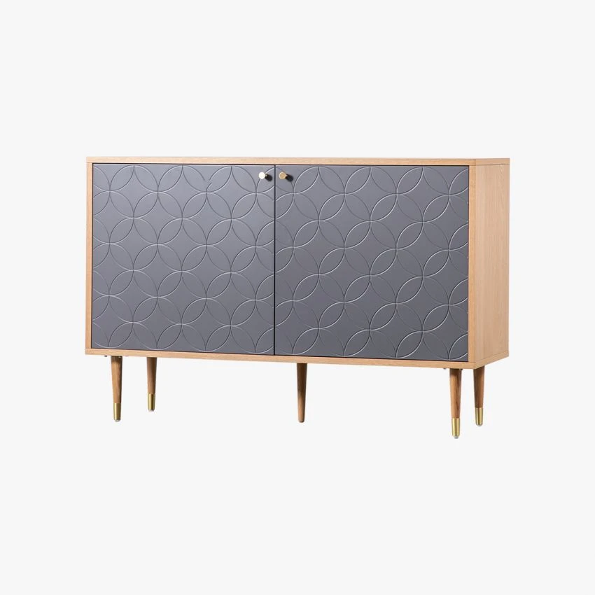 Stencil Two Door Cabinet 2 Stencil Two Door Cabinet - Image 2