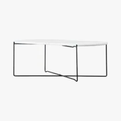 Serenity Coffee Table In White Faux Marble -Furniture Sales Store pp22535686 p45