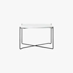 Serenity Coffee Table In White Faux Marble -Furniture Sales Store pp22535686 p90