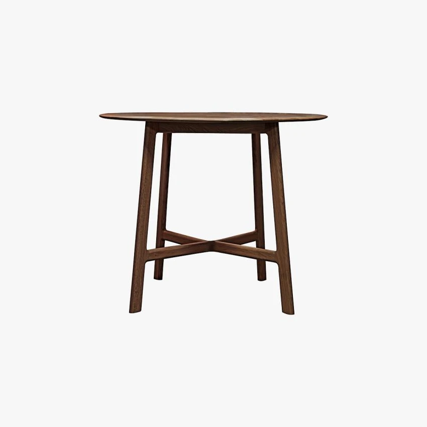 Menorca Walnut Round Dining Table 1 Menorca Walnut Round Dining Table