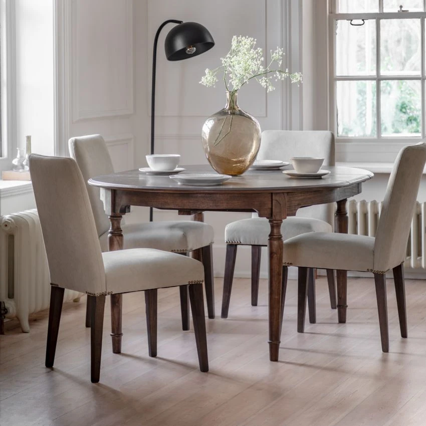 Chateau Extendable Round Dining Table 6 Chateau Extendable Round Dining Table - Image 6