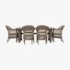 Wind Down 6 Seater Outdoor Dining Set