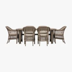 Wind Down 6 Seater Outdoor Dining Set