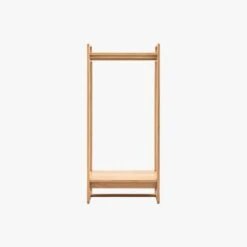 Whittle Open Wardrobe In Natural