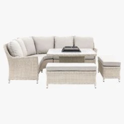 Rejuvenate Dining Set With Fire Pit