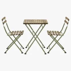 Harmony Bistro Set In Sage