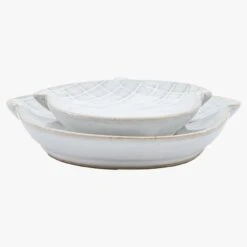 Forest Acorn Dish In Grey, Set Of 2