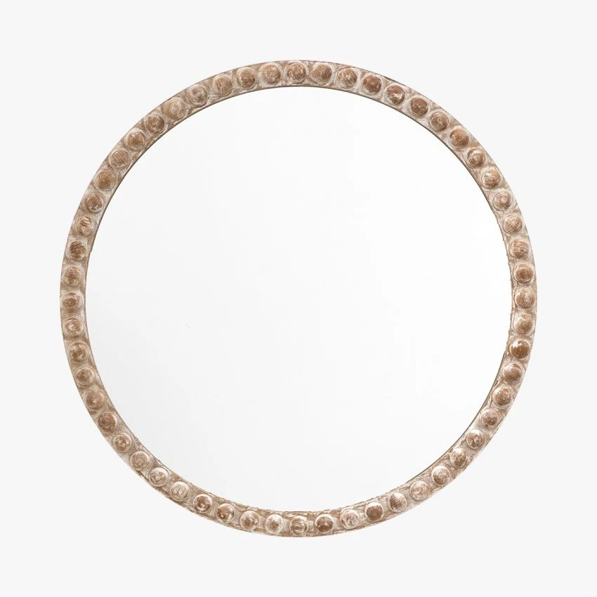 Florence Round Mirror, Large 1 Florence Round Mirror, Large