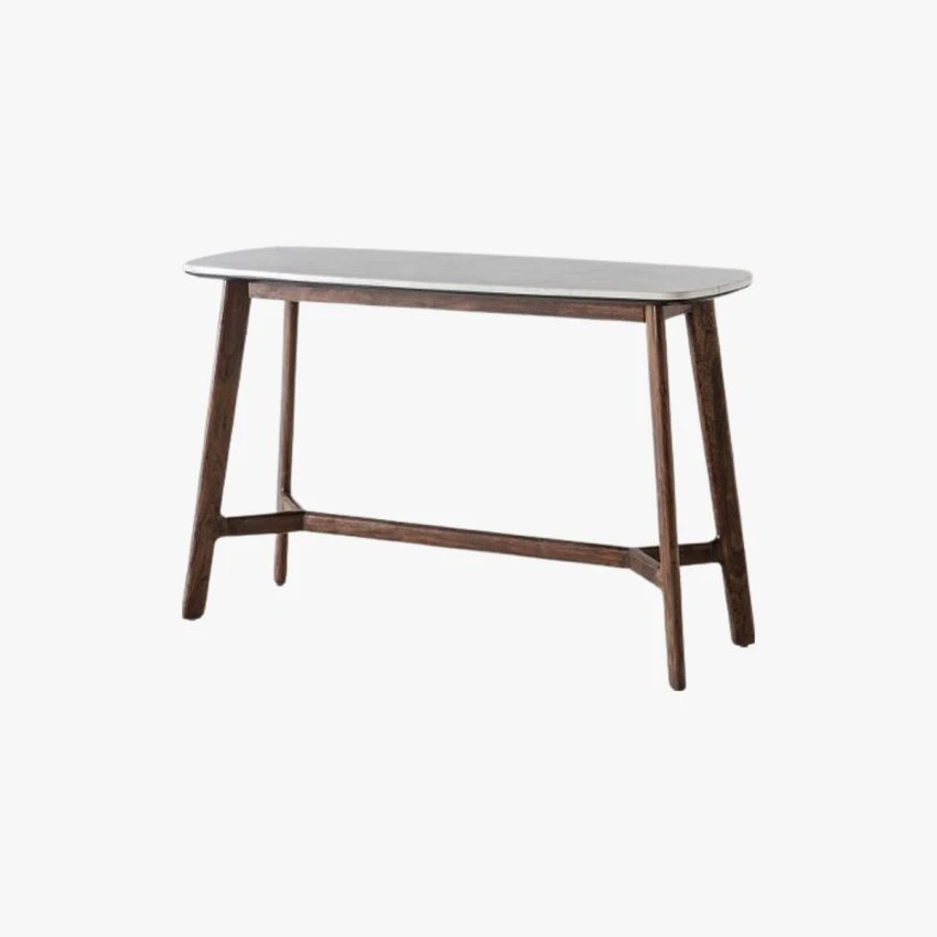 Palma Acacia And Marble Console Table 3 Palma Acacia And Marble Console Table - Image 3