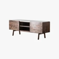 Palma Acacia And Marble Media Unit -Furniture Sales Store pp3001076 p45
