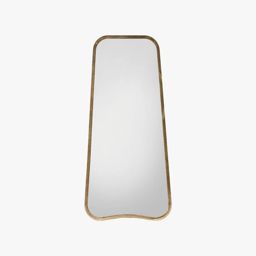 Ari Metal Standing Mirror In Gold 1 Ari Metal Standing Mirror In Gold